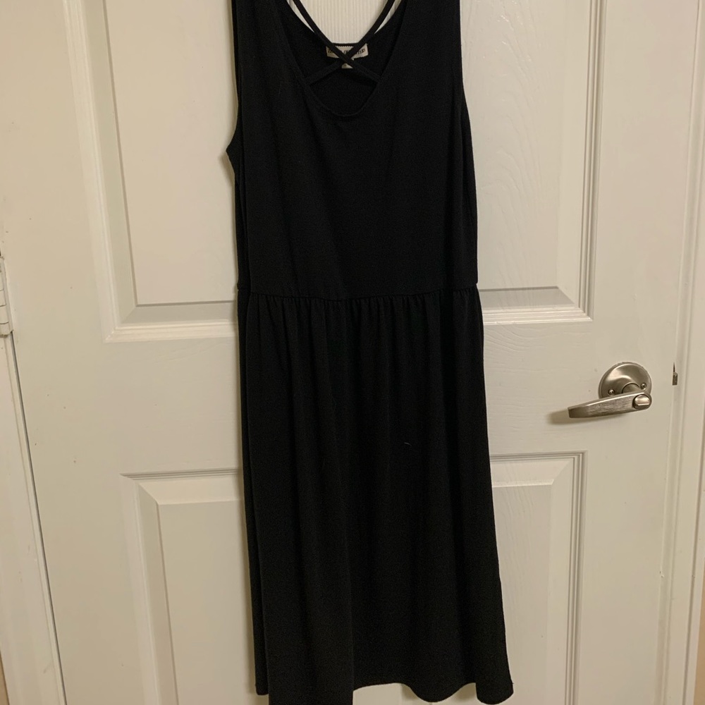Funky black dress soft